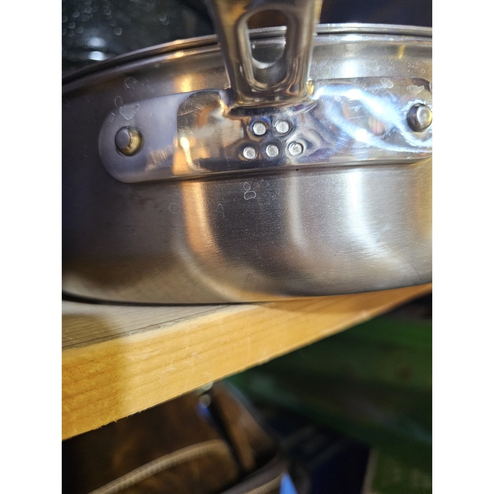 Misen Stainless Steel 5-Ply 10" Pan With Lid - Picture 12 of 12